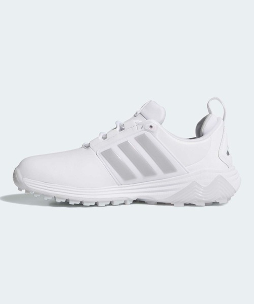 adidas(アディダス)の「アディパワー 26 スパイクレス ゴルフ / ADIPOWER 26 SPIKELESS GOLF SHOES【adidas Golf/アディダスゴルフ】(スニーカー・レディース・ホワイト×シルバー・22.5cm/23.5cm/24.5cm/25.5cm/23.0cm/24.0cm/25.0cm/22.0cm)」の6枚目の写真