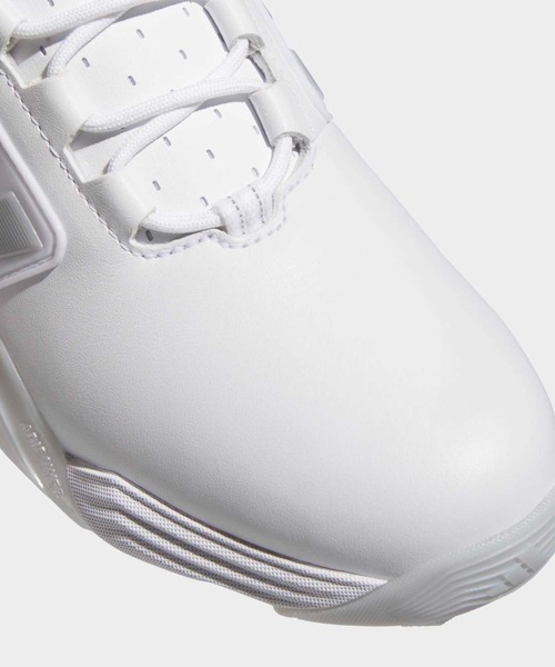 adidas(アディダス)の「アディパワー 26 スパイクレス ゴルフ / ADIPOWER 26 SPIKELESS GOLF SHOES【adidas Golf/アディダスゴルフ】(スニーカー・レディース・ホワイト×シルバー・22.5cm/23.5cm/24.5cm/25.5cm/23.0cm/24.0cm/25.0cm/22.0cm)」の7枚目の写真