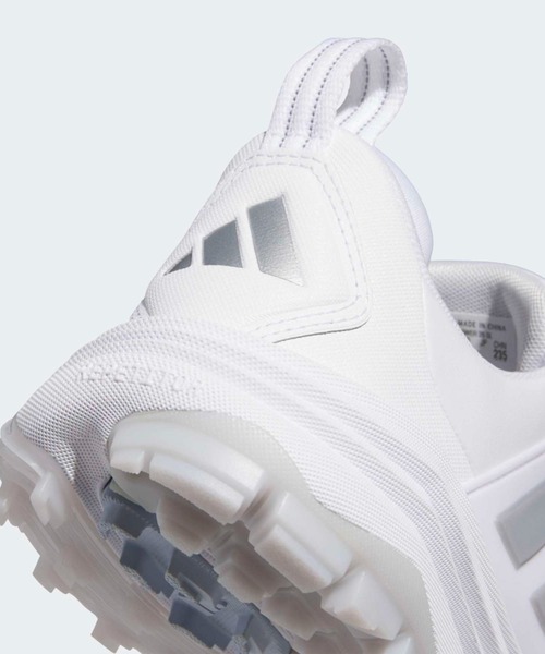 adidas(アディダス)の「アディパワー 26 スパイクレス ゴルフ / ADIPOWER 26 SPIKELESS GOLF SHOES【adidas Golf/アディダスゴルフ】(スニーカー・レディース・ホワイト×シルバー・22.5cm/23.5cm/24.5cm/25.5cm/23.0cm/24.0cm/25.0cm/22.0cm)」の8枚目の写真