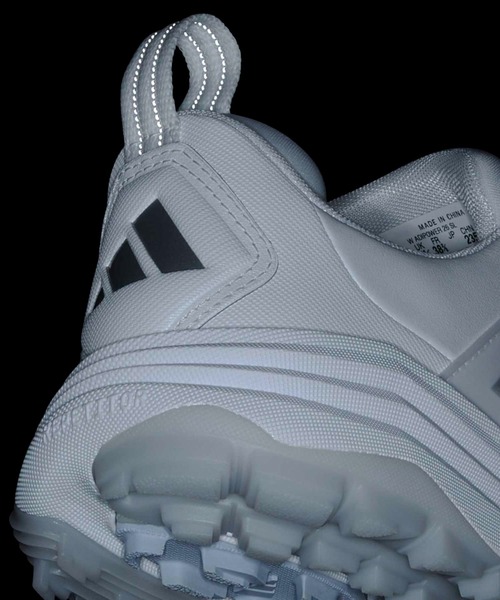 adidas(アディダス)の「アディパワー 26 スパイクレス ゴルフ / ADIPOWER 26 SPIKELESS GOLF SHOES【adidas Golf/アディダスゴルフ】(スニーカー・レディース・ホワイト×シルバー・22.5cm/23.5cm/24.5cm/25.5cm/23.0cm/24.0cm/25.0cm/22.0cm)」の9枚目の写真