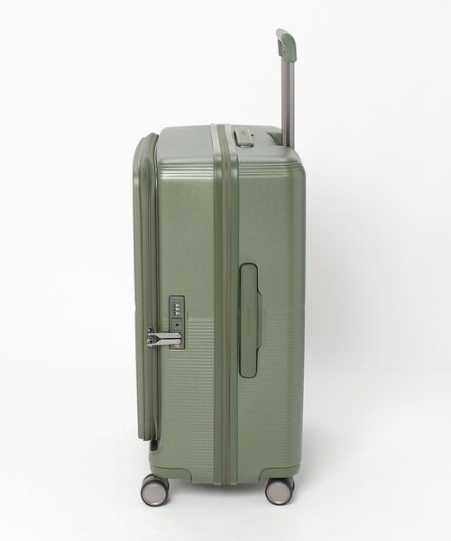 Samsonite(サムソナイト)の「サムソナイト FLATFORM スピナー 66/24 エキスパンダー FT メタリックグリーン(スーツケース/キャリーバッグ・メンズ・ダークグリーン系・M)」の13枚目の写真