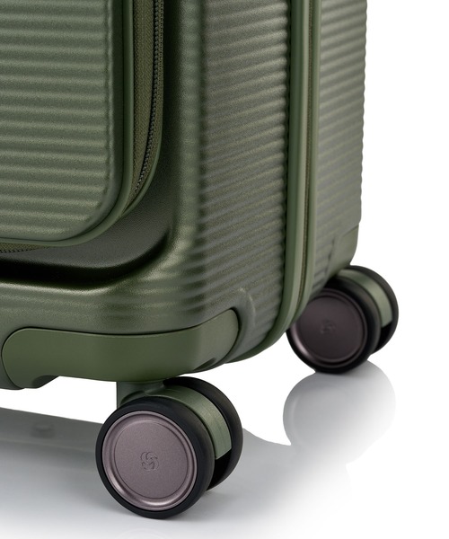 Samsonite(サムソナイト)の「サムソナイト FLATFORM スピナー 66/24 エキスパンダー FT メタリックグリーン(スーツケース/キャリーバッグ・メンズ・ダークグリーン系・M)」の11枚目の写真