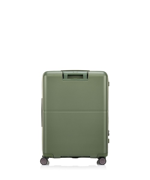 Samsonite(サムソナイト)の「サムソナイト FLATFORM スピナー 66/24 エキスパンダー FT メタリックグリーン(スーツケース/キャリーバッグ・メンズ・ダークグリーン系・M)」の5枚目の写真