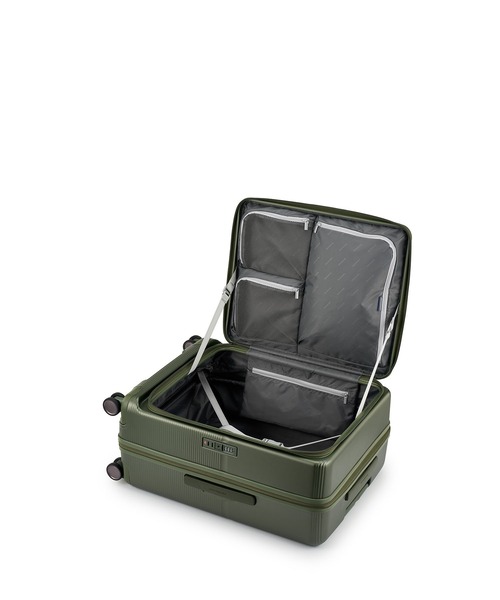 Samsonite(サムソナイト)の「サムソナイト FLATFORM スピナー 66/24 エキスパンダー FT メタリックグリーン(スーツケース/キャリーバッグ・メンズ・ダークグリーン系・M)」の8枚目の写真