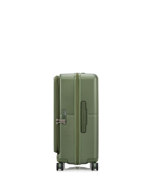 Samsonite(サムソナイト)の「サムソナイト FLATFORM スピナー 66/24 エキスパンダー FT メタリックグリーン(スーツケース/キャリーバッグ・メンズ・ダークグリーン系・M)」の4枚目の写真