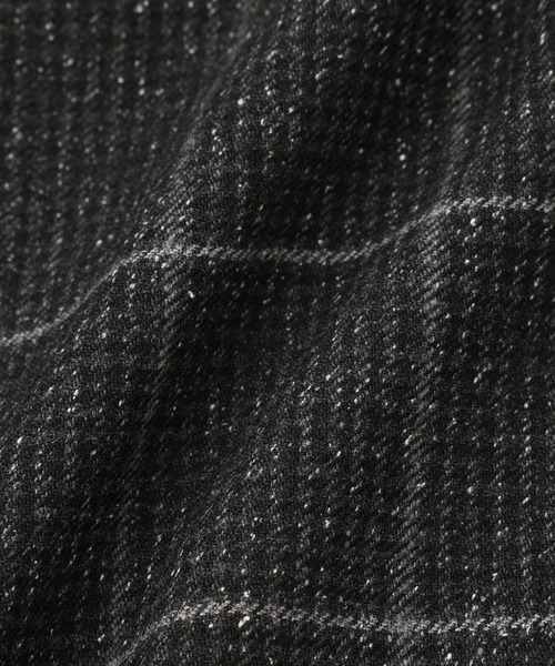 ADAM ET ROPE'（アダムエロペ）の「ダブルブレストチェックジャケット（テーラードジャケット・レディース・ブラウン/ブラック系その他・38/36）」の11枚目の写真