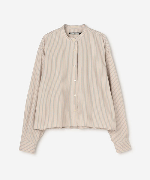 nicholson&nicholson(ニコルソンアンドニコルソン)の「nicholson & nicholson | 〈別注〉 コットン バックギャザーブラウス WOMEN(シャツ/ブラウス・レディース・ブラウン系その他/ブラック/ベージュ系その他/ブルー系その他5・38)」の5枚目の写真