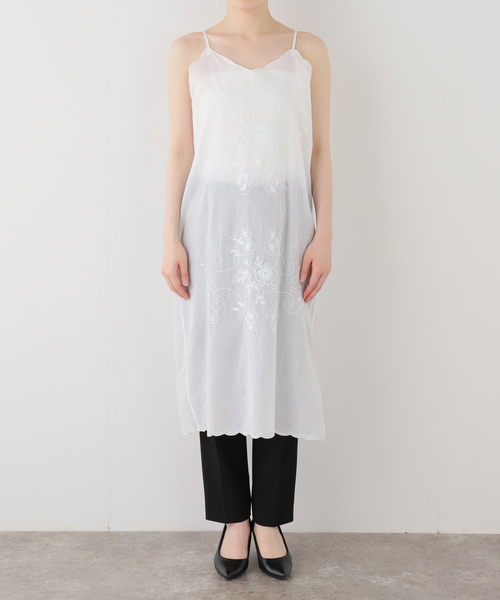 EDIT. FOR LULU（エディットフォールル）の「【SARA MALLIKA/サラマリカ】 Organza Cami Dress（ワンピース・レディース・ホワイト・FREE）」の8枚目の写真