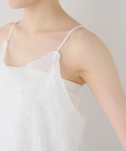 EDIT. FOR LULU（エディットフォールル）の「【SARA MALLIKA/サラマリカ】 Organza Cami Dress（ワンピース・レディース・ホワイト・FREE）」の11枚目の写真