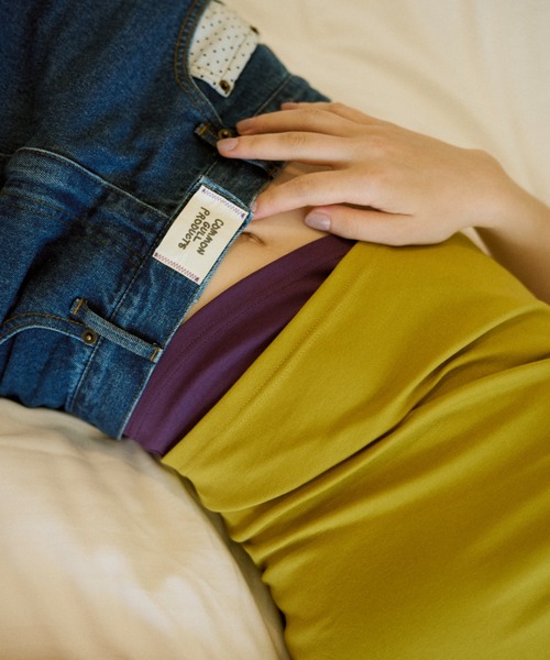 common gull products.(コモンガルプロダクツ)の「自分と誰かのパックtee(Tシャツ/カットソー・レディース・レッド系/パープル系/グリーン系・SMALL/MEDIUM/LARGE)」の12枚目の写真