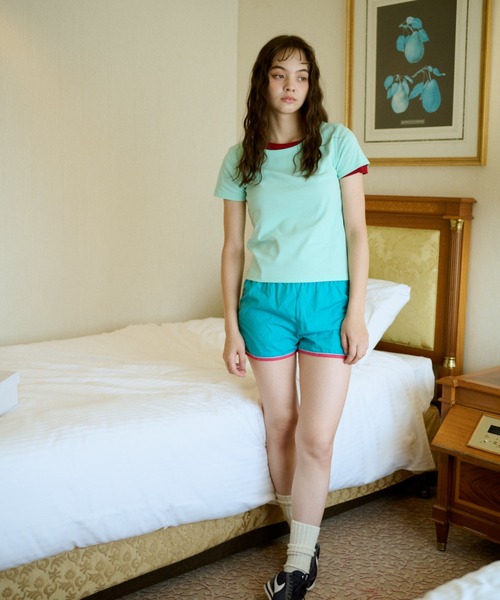 common gull products.(コモンガルプロダクツ)の「自分と誰かのパックtee(Tシャツ/カットソー・レディース・レッド系/パープル系/グリーン系・SMALL/MEDIUM/LARGE)」の15枚目の写真