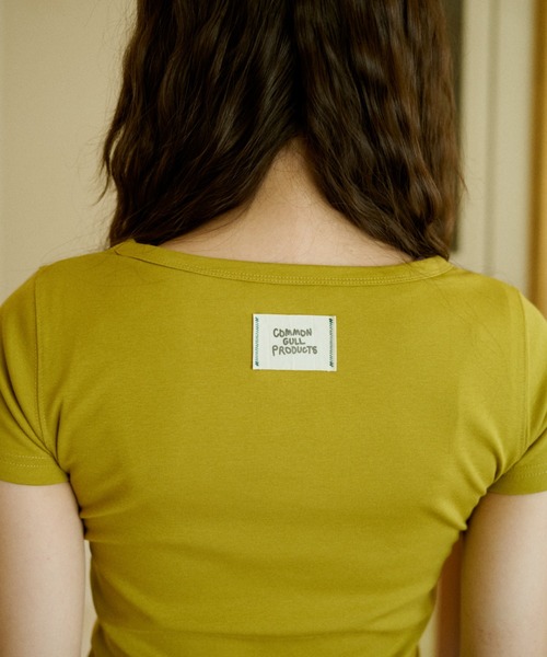 common gull products.(コモンガルプロダクツ)の「自分と誰かのパックtee(Tシャツ/カットソー・レディース・レッド系/パープル系/グリーン系・SMALL/MEDIUM/LARGE)」の6枚目の写真