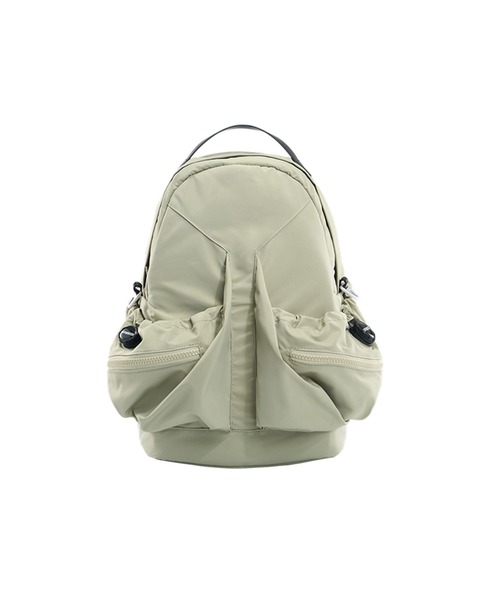 OFFWINTER(オフウィンター)の「【OFFWINTER】撥水高光沢サテン/高密度コーマ綿 ロケットバックパック / リュック M PC収納可 13インチ(スペースシリーズ)(ショルダーバッグ・メンズ・ブルー/グリーン/パープル・MEDIUM)」の4枚目の写真