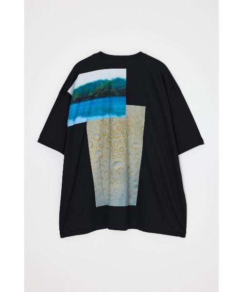 ENFOLD（エンフォルド）の「RAIN LARGE T-SHIRT（Tシャツ/カットソー・レディース・ホワイト/ブラック・38）」の9枚目の写真