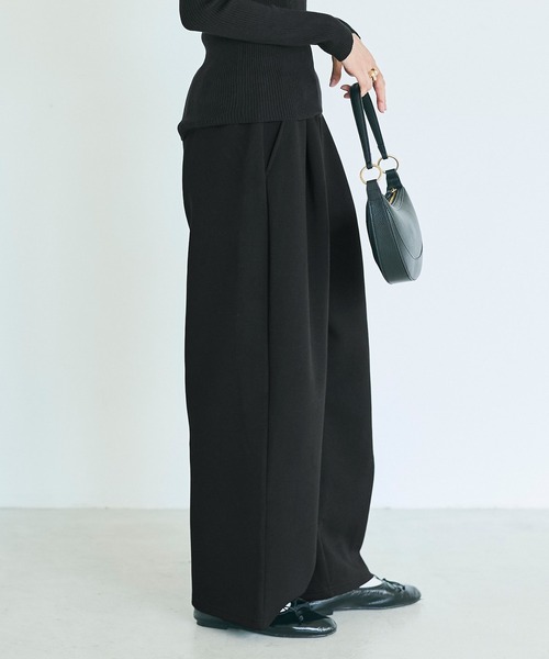 coca(coca)(コカ)の「ソフトスウェットコクーンパンツ(スウェットパンツ・レディース・グレー/ブラック・S/M/L)」の11枚目の写真
