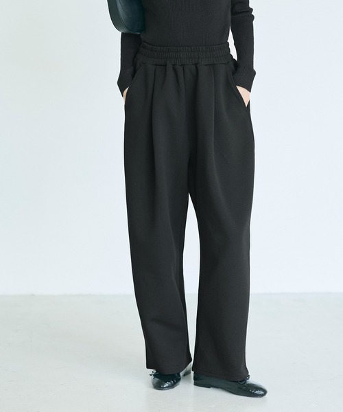 coca(coca)(コカ)の「ソフトスウェットコクーンパンツ(スウェットパンツ・レディース・グレー/ブラック・S/M/L)」の14枚目の写真