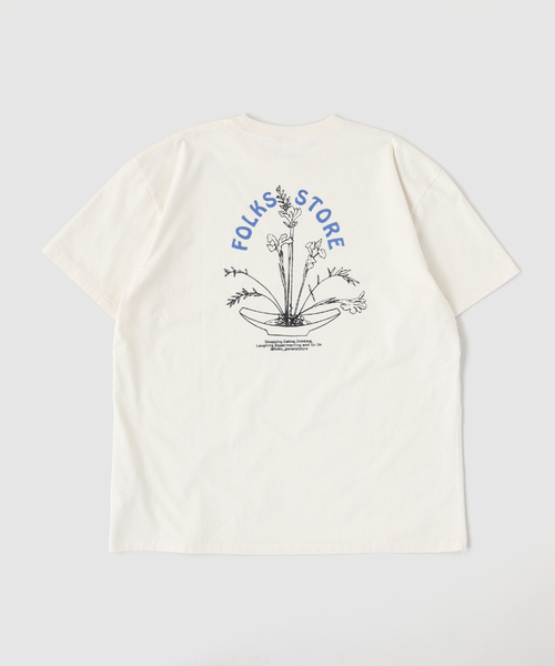JOURNAL STANDARD(ジャーナルスタンダード)の「FOLKS STORE PRINT Tシャツ(Tシャツ/カットソー・メンズ・ホワイト/アイボリー/ブラック系その他・SMALL/MEDIUM/LARGE)」の9枚目の写真