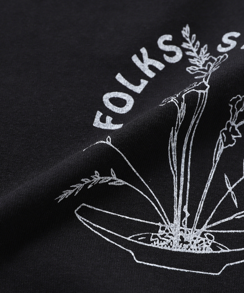 JOURNAL STANDARD(ジャーナルスタンダード)の「FOLKS STORE PRINT Tシャツ(Tシャツ/カットソー・メンズ・ホワイト/アイボリー/ブラック系その他・SMALL/MEDIUM/LARGE)」の4枚目の写真
