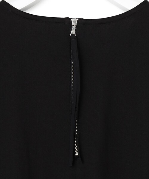 J.PRESS YORK STREET(ジェイプレスヨークストリート)の「【WOMEN】ファブリックコンビワンピース(ワンピース・レディース・ブラック系・F)」の6枚目の写真