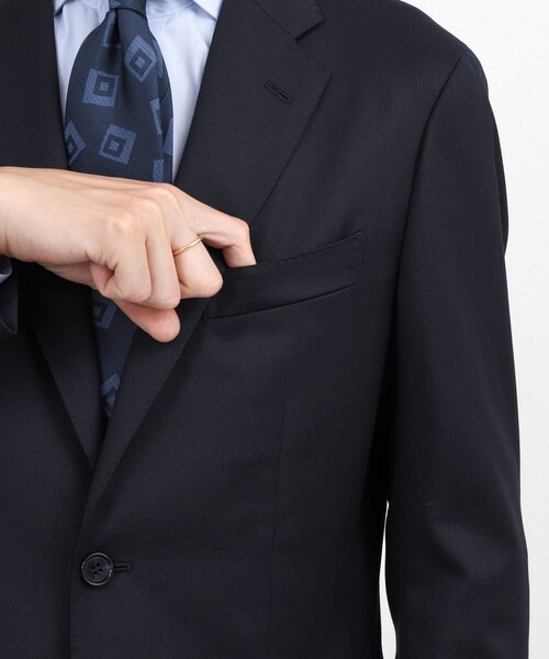 NOLLEY’S(ノーリーズ)の「《セットアップ》REDA/尾州SUIT セットアップスーツ 26AW(セットアップ・メンズ・ネイビー/グレー・46/48/50/44)」の18枚目の写真