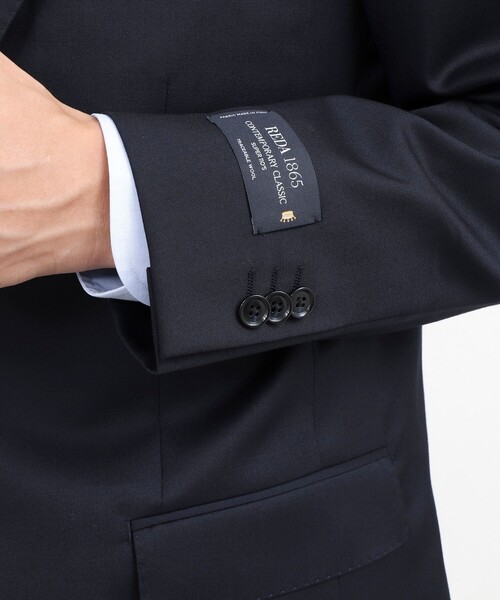NOLLEY’S(ノーリーズ)の「《セットアップ》REDA/尾州SUIT セットアップスーツ 26AW(セットアップ・メンズ・ネイビー/グレー・46/48/50/44)」の15枚目の写真