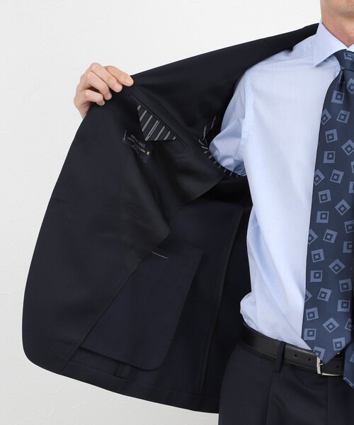 NOLLEY’S(ノーリーズ)の「《セットアップ》REDA/尾州SUIT セットアップスーツ 26AW(セットアップ・メンズ・ネイビー/グレー・46/48/50/44)」の9枚目の写真