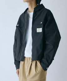 earthy（アーシー）の「ピーチツイルワークジャケット（ブルゾン）」