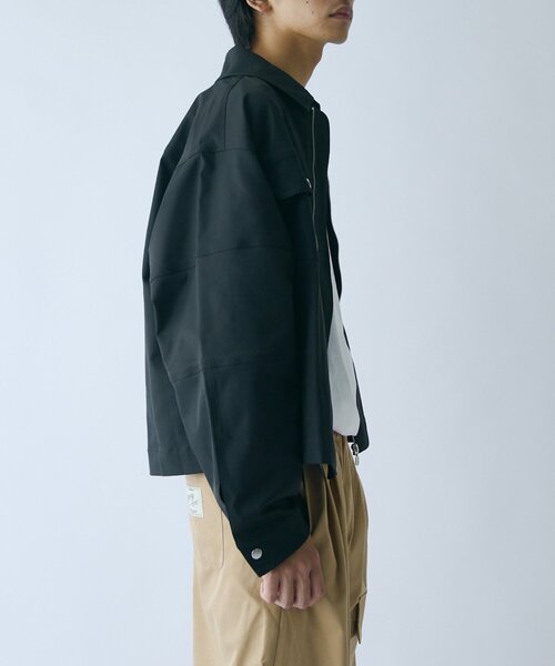 goocy（グーシー）の「ピーチツイルワークジャケット（ブルゾン・メンズ・ブラウン/ブラック/ピンク・MEDIUM/LARGE）」の10枚目の写真