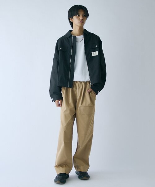goocy（グーシー）の「ピーチツイルワークジャケット（ブルゾン・メンズ・ブラウン/ブラック/ピンク・MEDIUM/LARGE）」の11枚目の写真
