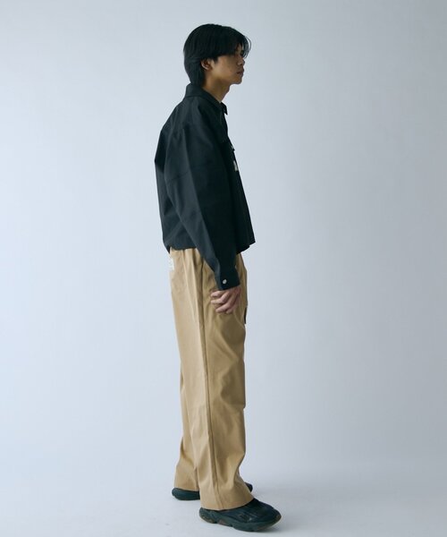 goocy（グーシー）の「ピーチツイルワークジャケット（ブルゾン・メンズ・ブラウン/ブラック/ピンク・MEDIUM/LARGE）」の13枚目の写真