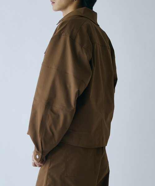goocy（グーシー）の「ピーチツイルワークジャケット（ブルゾン・メンズ・ブラウン/ブラック/ピンク・MEDIUM/LARGE）」の19枚目の写真
