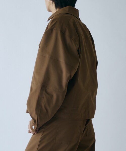 goocy（グーシー）の「ピーチツイルワークジャケット（ブルゾン・メンズ・ブラウン/ブラック/ピンク・MEDIUM/LARGE）」の20枚目の写真