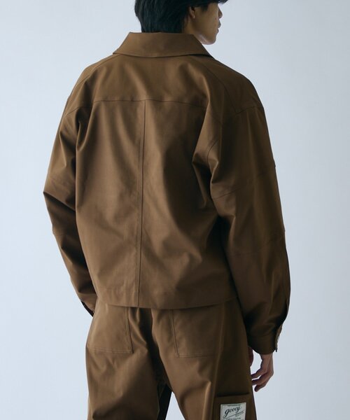 goocy（グーシー）の「ピーチツイルワークジャケット（ブルゾン・メンズ・ブラウン/ブラック/ピンク・MEDIUM/LARGE）」の21枚目の写真