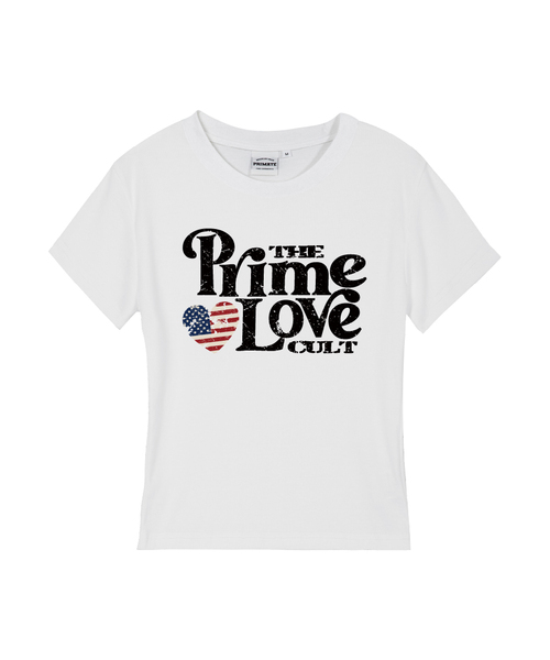 PRIMATE(プライメイト)の「NOON レディース スリムフィット 半袖Tシャツ 6カラー(Tシャツ/カットソー・レディース・カーキ/ホワイト/ブラック/チャコール/ラベンダー/クリーム・MEDIUM/SMALL/LARGE)」の1枚目の写真