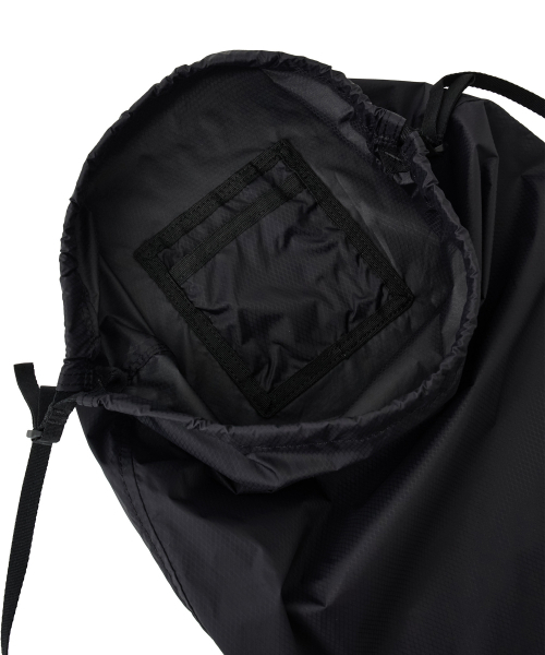 PHYPS MOTORCYCLE(フィップスモーターサイクル)の「Lightweight String Bag Black(バックパック/リュック・メンズ・その他・FREE)」の7枚目の写真