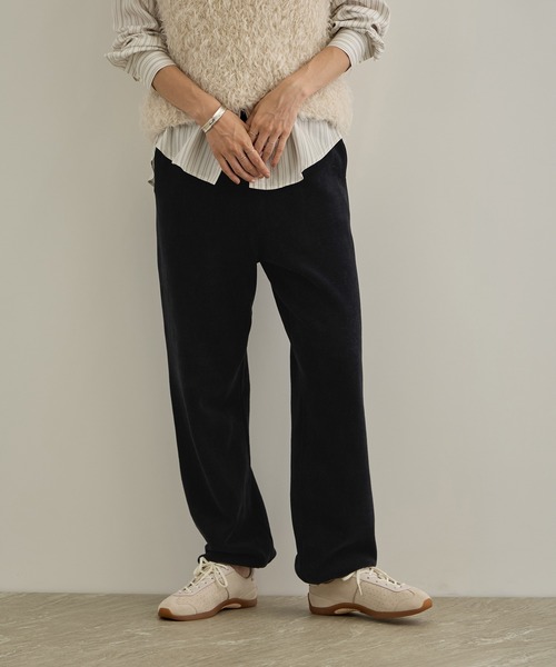 SALON adam et rope'(サロン アダム エ ロペ)の「【CreamyCotton (クリーミーコットン)】パンツ / セットアップ対応(その他パンツ・レディース・オフホワイト/キャメル/ブラック・FREE)」の14枚目の写真
