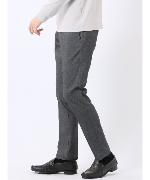 TAKA-Q(タカキュー)の「パンツ メンズ ストレッチ スリム トラウザー テーパード ピンヘッド クロスストレッチ(チノパンツ・メンズ・ネイビー/ブラック/ブラウン・2S/3L/MEDIUM/LARGE/S/X-LARGE)」の5枚目の写真