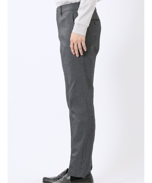 TAKA-Q(タカキュー)の「パンツ メンズ ストレッチ スリム トラウザー テーパード ピンヘッド クロスストレッチ(チノパンツ・メンズ・ネイビー/ブラック/ブラウン・2S/3L/MEDIUM/LARGE/S/X-LARGE)」の10枚目の写真