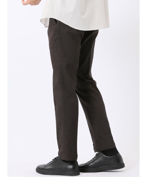 TAKA-Q(タカキュー)の「パンツ メンズ ストレッチ スリム トラウザー テーパード ピンヘッド クロスストレッチ(チノパンツ・メンズ・ネイビー/ブラック/ブラウン・2S/3L/MEDIUM/LARGE/S/X-LARGE)」の15枚目の写真