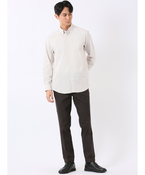 TAKA-Q(タカキュー)の「パンツ メンズ ストレッチ スリム トラウザー テーパード ピンヘッド クロスストレッチ(チノパンツ・メンズ・ネイビー/ブラック/ブラウン・2S/3L/MEDIUM/LARGE/S/X-LARGE)」の18枚目の写真