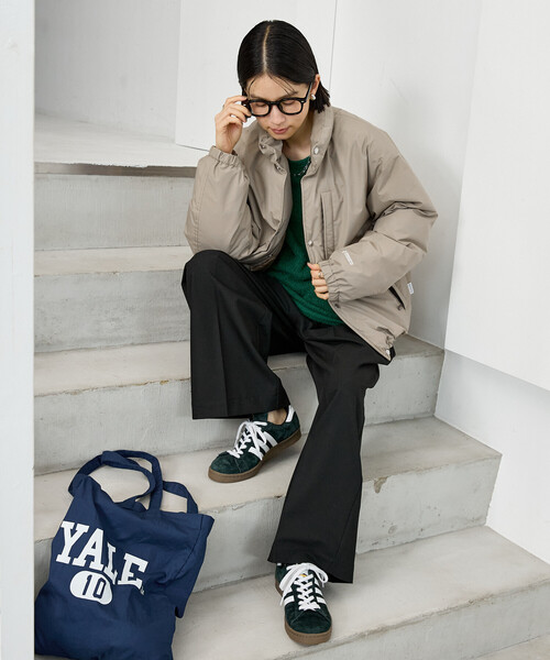 FREAK'S STORE（フリークスストア）の「＋Phenix × FREAK'S STORE/プラスフェニックス 別注 GORE-TEX WINDSTOPPER SNAP DOWN/ゴアテックス ウィンドストッパー スナップダウン（ダウンジャケット/コート・レディース・ベージュ/ブラック/オフホワイト・LARGE/MEDIUM/SMALL）」の6枚目の写真