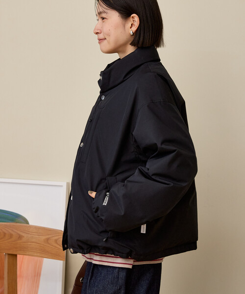 FREAK'S STORE（フリークスストア）の「＋Phenix × FREAK'S STORE/プラスフェニックス 別注 GORE-TEX WINDSTOPPER SNAP DOWN/ゴアテックス ウィンドストッパー スナップダウン（ダウンジャケット/コート・レディース・ベージュ/ブラック/オフホワイト・LARGE/MEDIUM/SMALL）」の20枚目の写真