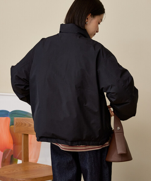 FREAK'S STORE（フリークスストア）の「＋Phenix × FREAK'S STORE/プラスフェニックス 別注 GORE-TEX WINDSTOPPER SNAP DOWN/ゴアテックス ウィンドストッパー スナップダウン（ダウンジャケット/コート・レディース・ベージュ/ブラック/オフホワイト・LARGE/MEDIUM/SMALL）」の22枚目の写真