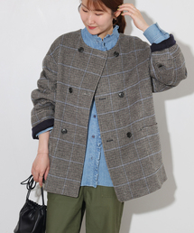 JOURNAL STANDARD relume | リバーシブルノーカラーショートコート(ノーカラーコート)