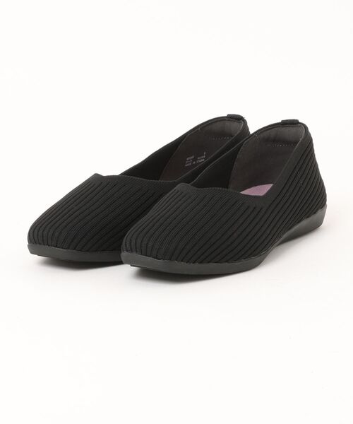 ABC-MART(エービーシーマート)の「ABC SELECT エービーシーセレクト SP SQUARE KNIT スクエアニットパンプス W5082 BLACK(パンプス・レディース・ブラック・X-LARGE/LARGE/MEDIUM/SMALL)」の1枚目の写真