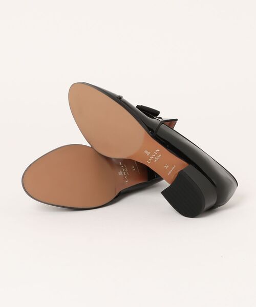 LANVIN en Bleu(ランバンオンブルー)の「リボンモチーフスリッポンパンプス(パンプス・レディース・ブラック・22.0cm/22.5cm/23.0cm/23.5cm/24.0cm/24.5cm)」の3枚目の写真