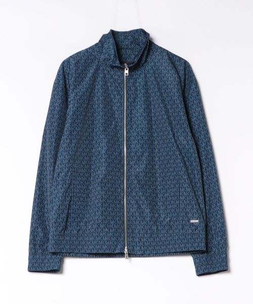 MICHAEL KORS(マイケルコース)の「シグネチャープリント ウインドブレーカー(その他アウター・メンズ・ブルー系・XL/S/M)」の1枚目の写真