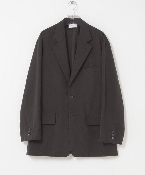 URBAN RESEARCH(アーバンリサーチ)の「new basic WOOL SILK LINEN SINGLE JACKET(テーラードジャケット・メンズ・ブラウン・LARGE/MEDIUM)」の12枚目の写真
