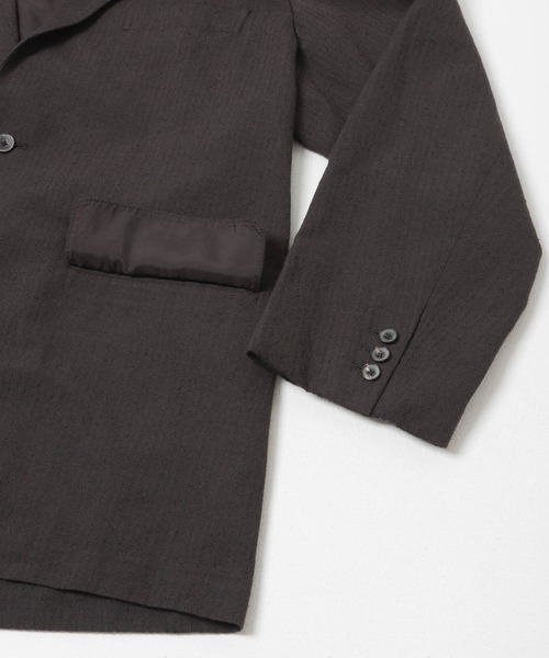 URBAN RESEARCH(アーバンリサーチ)の「new basic WOOL SILK LINEN SINGLE JACKET(テーラードジャケット・メンズ・ブラウン・LARGE/MEDIUM)」の13枚目の写真
