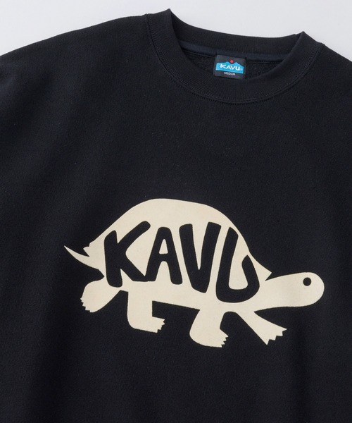 KAVU(カブー)の「KAVU/カブー Turtle Sweat/タートルスウェット(スウェット・メンズ・ブラック/ネイビー/ベージュ/ライトグレー・SMALL/MEDIUM/LARGE)」の7枚目の写真